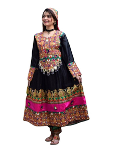 Vestido Afgano Kuchi Original de Primera Calidad, Excelente Calidad para Mujer, Mejor Precio, Diseño Tradicional Nuevo y Único, Vestidos Afganos Kuchi - Product Image 3