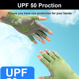 Gants de pêche OEM personnalisés pour l'extérieur, haute performance, antidérapants, légers, vente en gros, fabricant - Product Image 5