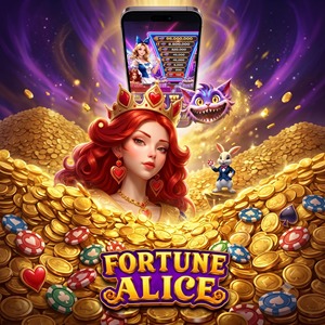 Software de Juego Fortune Alice en Inglés, Aplicación de Juego con Recompensas en Monedas Tipo LUCK para Jugadores Individuales - Product Image 1