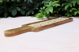 Bandeja de Servir de Madera Hecha a Mano, Ecológica y Más Vendida, con Asas para Servir Fácilmente Alimentos y Bebidas, Falak World Export - Product Image 2