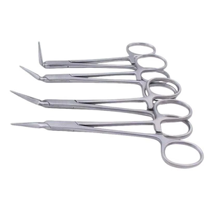 Pinzas manuales de acero inoxidable para residuos radiculares dentales, tijeras quirúrgicas, kit quirúrgico de fragmentos mínimamente invasivos para hospital - Product Image 1