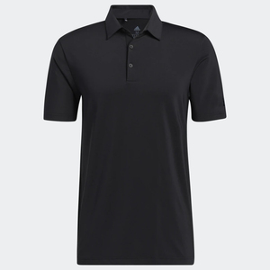 เสื้อโปโลแขนสั้นสีดำล้วนสำหรับผู้ชาย ทรงปกติ คอปก สไตล์สปอร์ต เหมาะสำหรับเล่นกอล์ฟ - Product Image 6