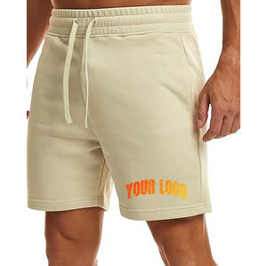 Conjunto de Shorts de Felpa de Algodón Suave, 100% Algodón, Corte Regular, Shorts de Felpa Gruesa con Logotipo Personalizado de Lujo para Hombre, Oferta en Venta Caliente - Product Image 1