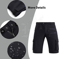 Shorts de sport pour hommes, personnalisés avec logo, écologiques, en spandex/polyester, confortables, respirants, extensibles, séchage rapide, ajustés, sans coutures, pour le cyclisme