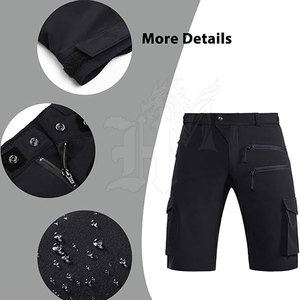 Shorts de sport pour hommes, personnalisables avec logo, écologiques, en spandex/polyester, confortables, respirants, extensibles, séchage rapide, haute performance - Product Image 6