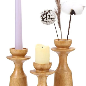 Handcrafted Art Deco Resin Candlestick Holder Round Shape Diwali <b>Tabletop</b> Home Decor Display - Product Image 1