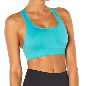 Sujetador Deportivo Resistente con Logotipo Frontal, Diseño Simple, Alta Sujeción, Absorbe el Sudor y Secado Rápido para Mujer - Product Image 4