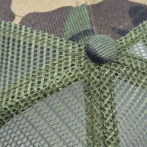 Camouflage Mesh Trucker Cap 6-Panel Adjustable Back Closure Unisex Outdoor Casual <b>Hat</b> Spring <b>Summer</b> Style - Product Image 5