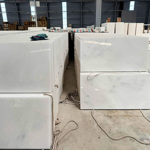 Vietnam Snow White Marble Slabs Premium Natural Stone for Stair <b>Step</b> Tiles and Residential Flooring - Product Image 2