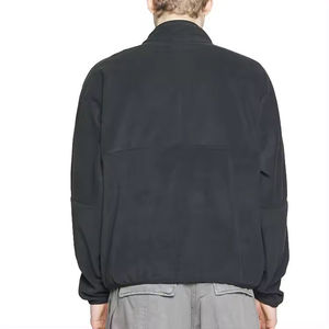 Fournisseur de sweats à col zippé : Sweat à col zippé personnalisé en French Terry pour les détaillants sportifs américains, faible MOQ, personnalisation du logo, tailles S-XL - Product Image 1