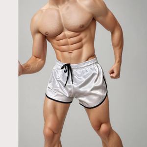 Ensemble de vêtements de sport et de shorts d'été personnalisés avec logo, en coton, pour la course à pied, ensembles de shorts personnalisés pour hommes - Product Image 3