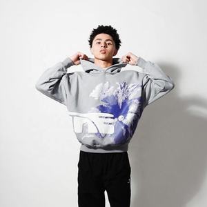 เสื้อกันหนาวมีฮู้ดสำหรับผู้ชาย, ผ้าฝ้าย100% ผสมมีฮู้ดสำหรับออกกำลังกาย3D การปักลายพื้นฐานพื้นฐานพื้นฐานพื้นฐานพื้นฐานพื้นฐานสำหรับฤดูหนาว - Product Image 1