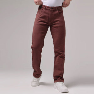 Stylish Modern Slim Fit Trendy Men <b>Jeans</b> Pant Stretchable Fabric Tailored Look Comfortable Movement Ideal For Casual Streetwear - Product Image 1