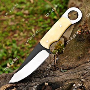 Cuchillo de Caza Profesional de Acero Inoxidable de Alta Calidad, 58 HRC, Afilado como una Navaja, para Senderismo, Camping y Caza al Aire Libre, con Funda, OEM/ODM - Product Image 6