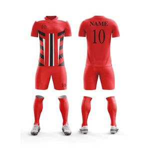 2024 recién llegado, conjunto de pantalones cortos de camiseta de fútbol profesional, diseño de sublimación personalizado, uniformes de fútbol para niños con estampado de logotipo - Product Image 4