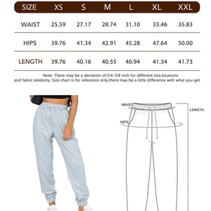 Ropa deportiva personalizada para correr de pierna recta Clásica de Invierno 2025 para mujer, ropa deportiva de pierna ancha para gimnasio, ropa de talla grande con varios bolsillos - Product Image 6