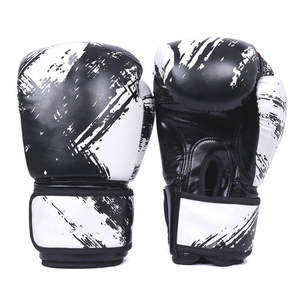 RC Fitness Wear Custom Boxing Gloves Premium PU Leather Hook Loop Closure Multi-Layer <b>Foam</b> Shock Protection Adult Use Gloves - Product Image 5