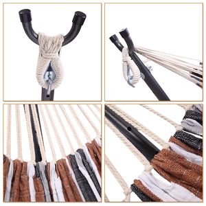 CAPPOTTI DA DONNA Neri con Fiori Argentati e Amaca a Righe Caffè in Poliestere - Product Image 5