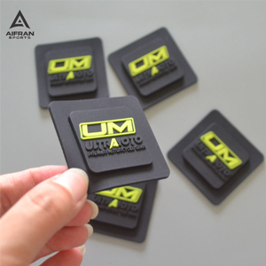 Aifran Custom Soft PVC Rubber Patch for Uniform <b>Hats</b> <b>Bags</b> Jackets Durable Waterproof Embossed Logo Patch Manufacturer - Product Image 2