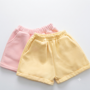 <b>Women's</b> High Waist Knitted <b>Shorts</b> Solid Color Elastic Waist Loose Fit Casual Style Beige <b>Black</b> Breathable Wholesale rate - Product Image 4