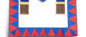 Tablier maçonnique de qualité supérieure Royal Arch Provincial, insignes cérémoniels pour francs-maçons, tablier de loge artisanal, sur mesure. - Product Image 3