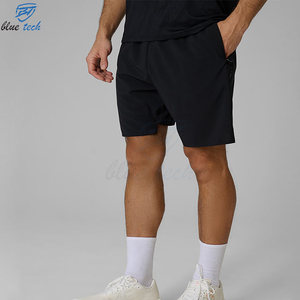 Wholesale Custom Plus Size Men's Solid <b>Washed</b> Front Fitness Clothing Set Gym Tank Top Athletic Shorts Breathable - Product Image 5