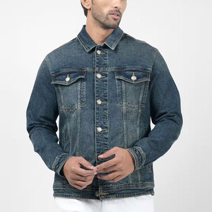 Men's Denim Jacket Lightweight Jean Outerwear Stylish Everyday Casual Wear Wholesale Supplier <b>Coat</b> Streetwear Denim Jacket mens - Product Image 1