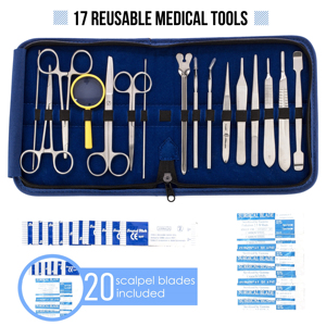Kit de dissection pour étudiants en médecine et chirurgie, outils de dissection chirurgicale, kit de dissection médicale par Mahfooz Instruments - Product Image 3
