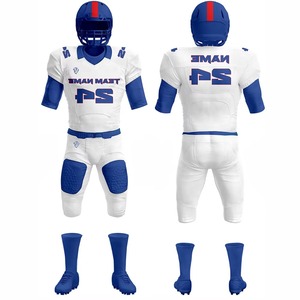 Camiseta de Fútbol Americano Transpirable 100% Poliéster, Diseño Único, Precio Económico de Verano, Uniformes de Fútbol para Hombre Adulto en Venta - Product Image 4