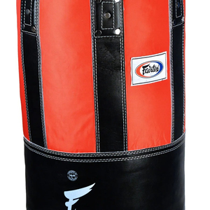 Fair tex <b>Boxing</b> Training Bag Red Black PU Durable Sand Filled Lace-up Closure Adult Use Made With Premium Quality Leather - Product Image 2