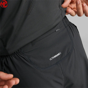 Pantalones Cortos Deportivos de Secado Rápido para Hombre, Transpirables, de Punto, para Entrenamiento Atlético, con Bolsillo, Cintura Elástica, Último Diseño, Pantalones Cortos de Gimnasio - Product Image 6