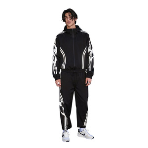 High Quality Summer Autumn Sportswear Tracksuits Pullover Baggy Oversized Jogging Tracksuits Blank Hoodie Jogger <b>Sweatpants</b> <b>Sets</b> - Product Image 2