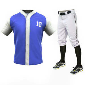 Uniforme de baseball léger, service OEM, séchage rapide, logo personnalisé, respirant, sublimation de haute qualité - Product Image 1