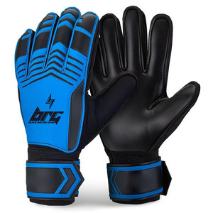 ถุงมือผู้รักษาประตูฟุตบอล BLACK RACING GEAR รุ่น Brg-gk-26 ใหม่ พรีเมียม โพลีเอสเตอร์ 4 มม. ปรับได้ ป้องกันนิ้วมือ ระบายอากาศ ป้องกันรังสียูวี แห้งเร็ว - Product Image 3