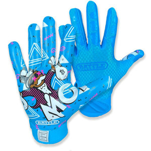 <b>Red</b> PU Leather Batting <b>Gloves</b> With White Currency Pattern Hook And Loop Closure Unisex Adult Training <b>Glove</b> - Product Image 5