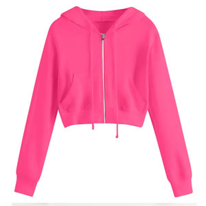 Sweat-shirts et hoodies pour femmes avec impression personnalisée du logo, 100% coton, coupe oversize, pull-over, hoodies épais pour femmes - Product Image 3