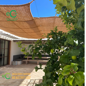 Artisanal Coir <b>Shade</b> Sail – Luxury Organic <b>Sun</b> Canopy for Eco-Resorts & High-end Patios - Product Image 4