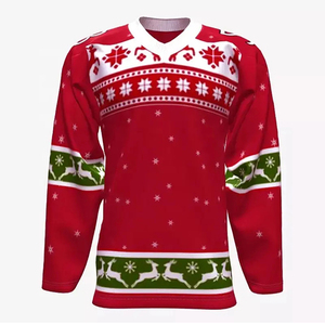 Custom Hockey Jersey Set for Men Women Youth Breathable Ice Hockey Uniform Team Practice Jersey Professional Match Wear - Product Image 5