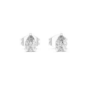Luxury Silver Oval Cut Diamond <b>Stud</b> <b>Earrings</b> Men's Trendy IGI Certified <b>Fine</b> Jewelry Engagement Wedding Anniversary Party Gift - Product Image 1