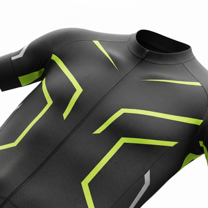 Tenue de cyclisme en gros directement de l'usine, personnalisable en couleur et taille, vêtements de vélo de route avec rembourrage en mousse haute densité, ensemble de vêtements de cyclisme - Product Image 6