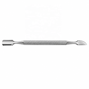 Empujador de Cutículas de Doble Punta MJW, Limpiador de Uñas de Acero Inoxidable con Mango Antideslizante, Herramientas de Manicura y Pedicura, Venta al Por Mayor - Product Image 2