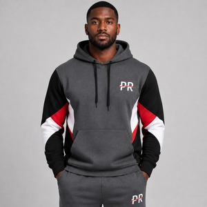 Conjunto Deportivo de Dos Piezas para Hombre, Estampado, de Alta Calidad, Informal, para Entrenamiento, Running y Jogging, Precio Bajo, Ropa de Invierno, Servicio OEM - Product Image 3