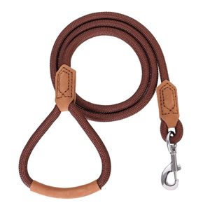 Handmade Full Grain Leather <b>Dog</b> <b>Leash</b> With Premium Hardware For Strong Durable Long Lasting Performance - Product Image 4