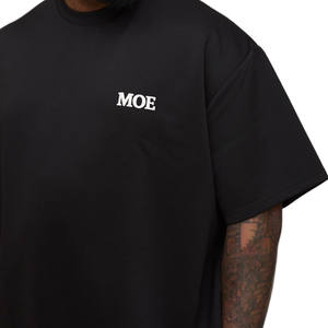 Camisetas Oversize de Algodón Pesado para Hombre, Estilo Urbano, con Logo y Gráficos Minimalistas, Fabricación Personalizada, Camiseta Gráfica para Hombre - Product Image 5