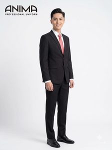 Traje de Negocios para Hombre ANIMA SeABank, Transpirable, Premium, Antiarrugas, Profesional para Oficina - Product Image 3