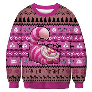 <b>Christmas</b> Llama Santa Sweatshirt Unisex Sublimation Holiday Pullover - Product Image 2