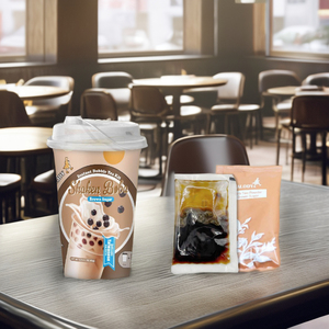 Organic Brown Sugar Shaken Bubble Tea <b>Beverage</b> Powder 3 Cups Set - Product Image 2