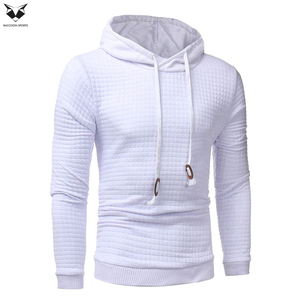 Impression de logo personnalisé, haute qualité, OEM, séchage rapide, respirant, meilleur prix de gros, sweat à capuche uni à manches longues pour homme - Product Image 3