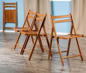 Silla Plegable de Acero Inoxidable de Estilo Moderno, Muebles de Exterior para Camping, Jardín, Picnic, Hotel, Cocina, Escuela, Parque, Hospital - Product Image 5