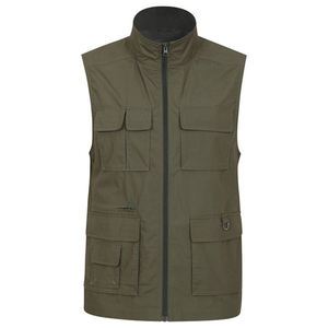 Chaleco de Senderismo Ligero para Hombre con Logotipo Personalizado, Múltiples Bolsillos, Secado Rápido, Protección UV, Chaleco Utilitario para Trekking al Aire Libre, Venta al Por Mayor OEM - Product Image 4